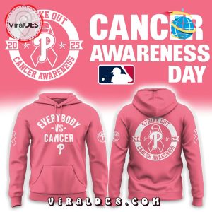 Philadelphia Phillies Cancer Awareness Day 2025 Hoodie