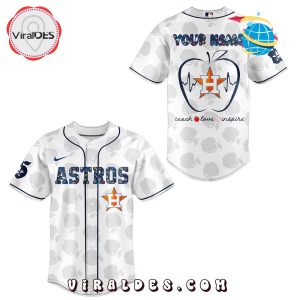 Teacher Appreciation x Houston Astros Baseball Jersey