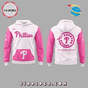 Philadelphia Phillies Cancer Awareness Day Hoodie, Long Pants