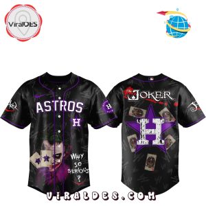 The Joker x Houston Astros Baseball Jersey
