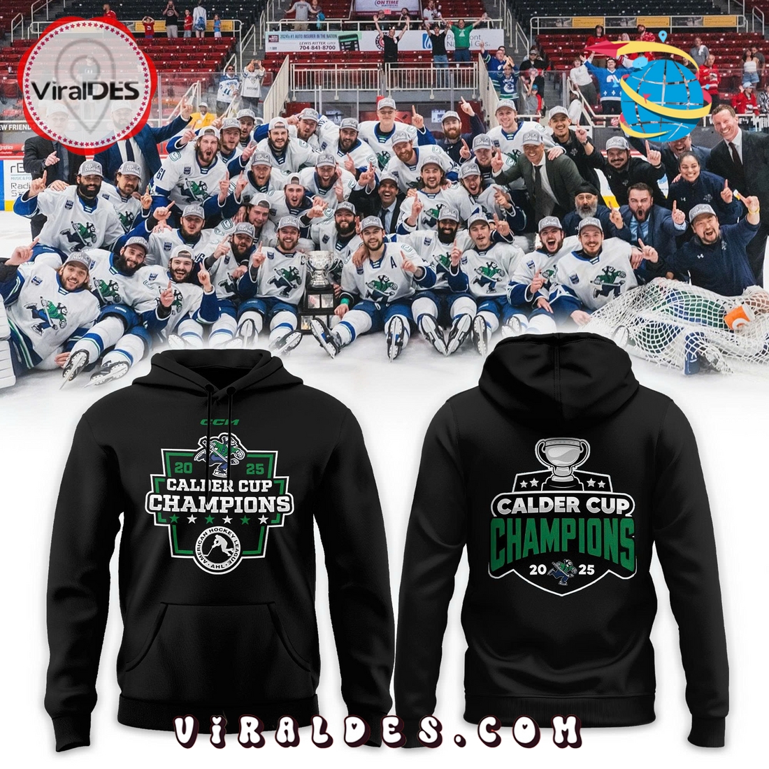 Abbotsford Canucks 2025 Calder Cup Champions Hoodie, Long Pants Abbotsford Canucks 2025 Calder Cup Champions Hoodie, Long Pants