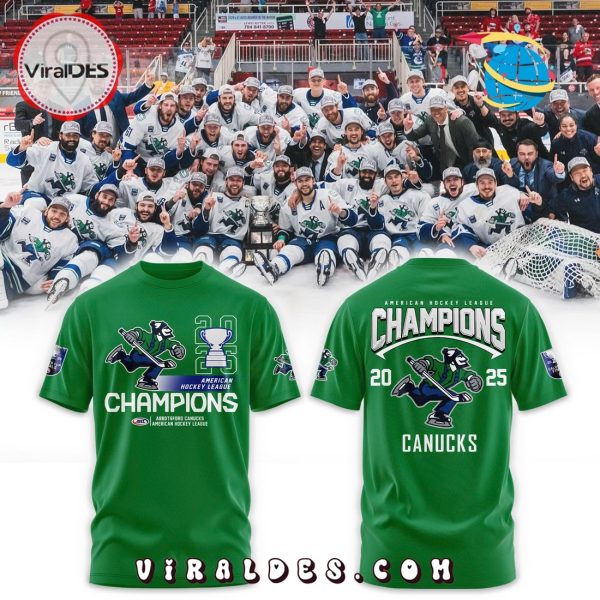 Abbotsford Canucks American Hockey Champions Hoodie