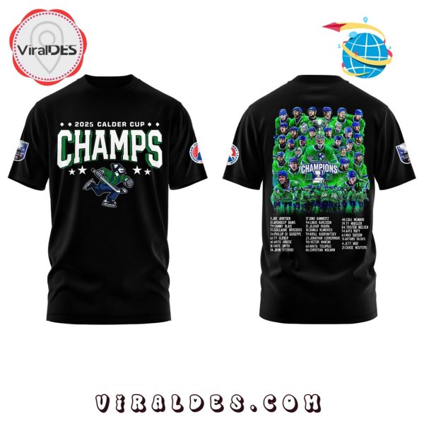Abbotsford Canucks Calder Cup Champions Black Hoodie