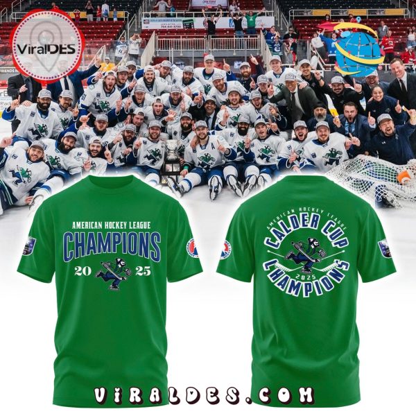 Abbotsford Canucks Calder Cup Champions Green Hoodie