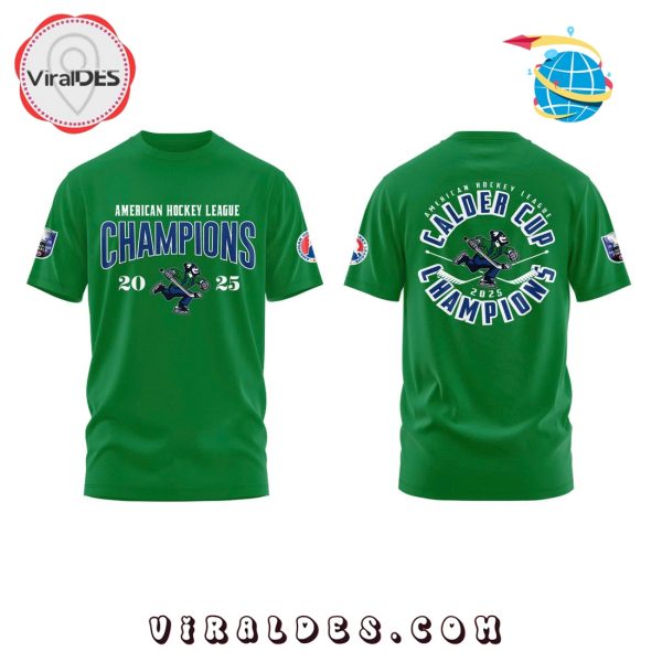 Abbotsford Canucks Calder Cup Champions Green Hoodie