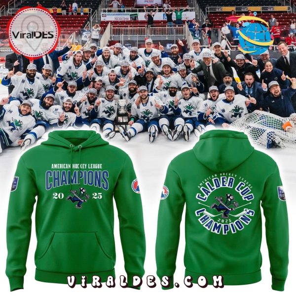 Abbotsford Canucks Calder Cup Champions Green Hoodie, Long Pants