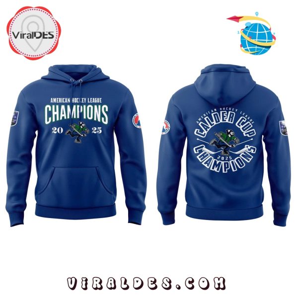 Abbotsford Canucks Calder Cup Champions Navy Hoodie, Long Pants
