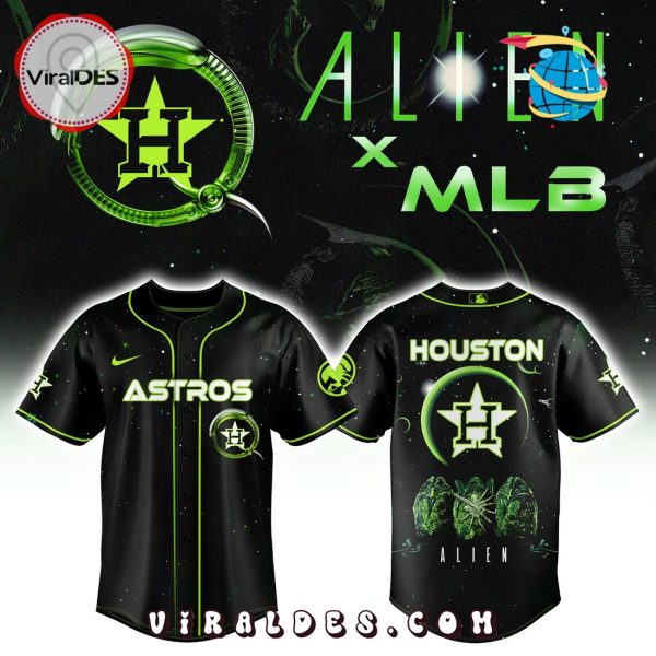 Alien x Houston Astros 2025 Baseball Jersey