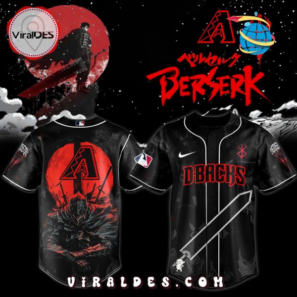 Arizona Diamondbacks x Berserk Limited Edition Baseball Jersey