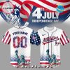 Arizona Diamondbacks Custom Independence Day Baseball Jersey