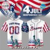 Athletics Custom Independence Day Baseball Jersey