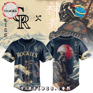 Lord Vader x Rockies 2025 Japan Edition Baseball Jersey