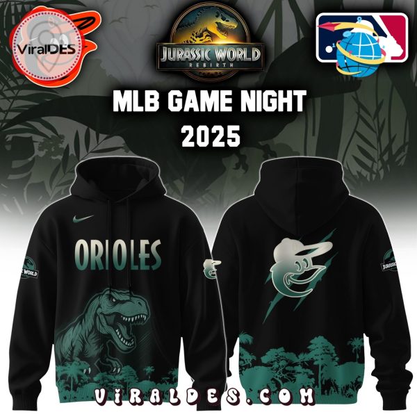 Baltimore Orioles x Jurassic World Hoodie, Long Pants