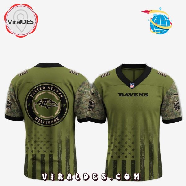 Baltimore Ravens x Independence Day 2025 Baseball Jersey