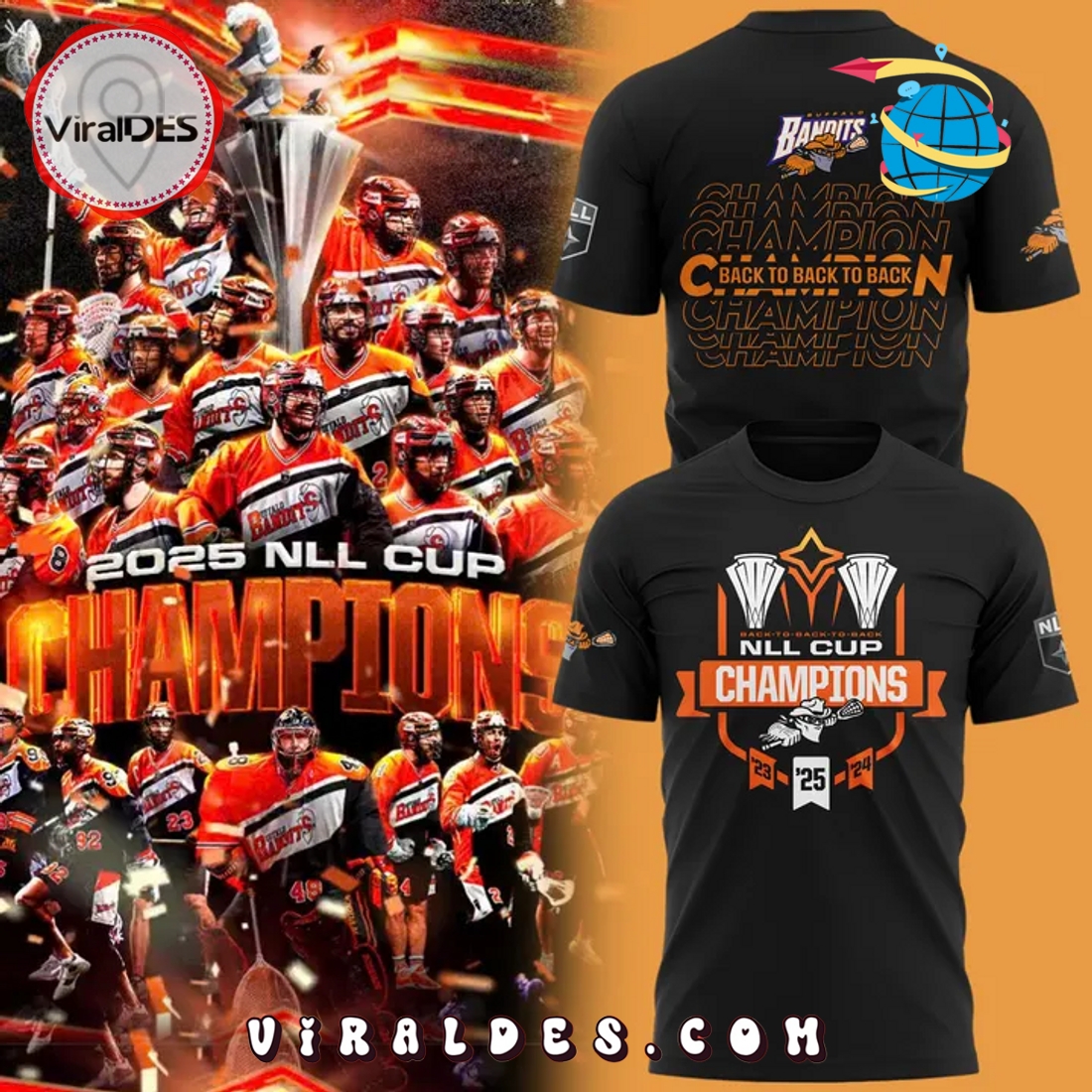 Bandits Champions Cup 2025 Limited Edition Hoodie Bandits Champions Cup 2025 Limited Edition Hoodie