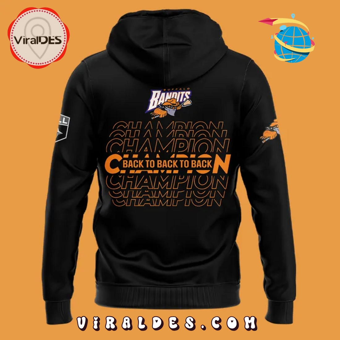 Bandits Champions Cup 2025 Limited Edition Hoodie Bandits Champions Cup 2025 Limited Edition Hoodie