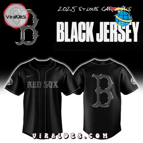 Boston Red Sox Back To Black 2025 Baseball Jersey