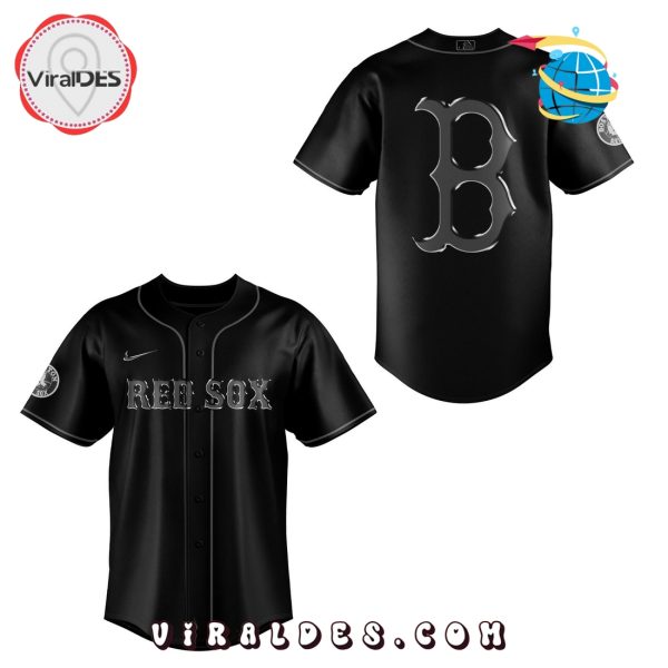 Boston Red Sox Back To Black 2025 Baseball Jersey