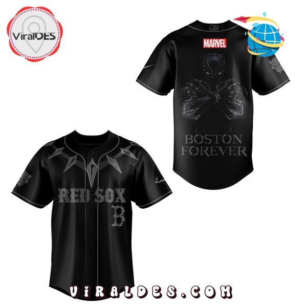 Boston Red Sox x Black Panther 2025 Baseball Jersey