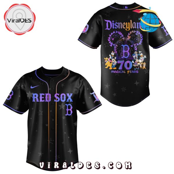 Boston Red Sox x Disneyland 70th Baseball Jersey