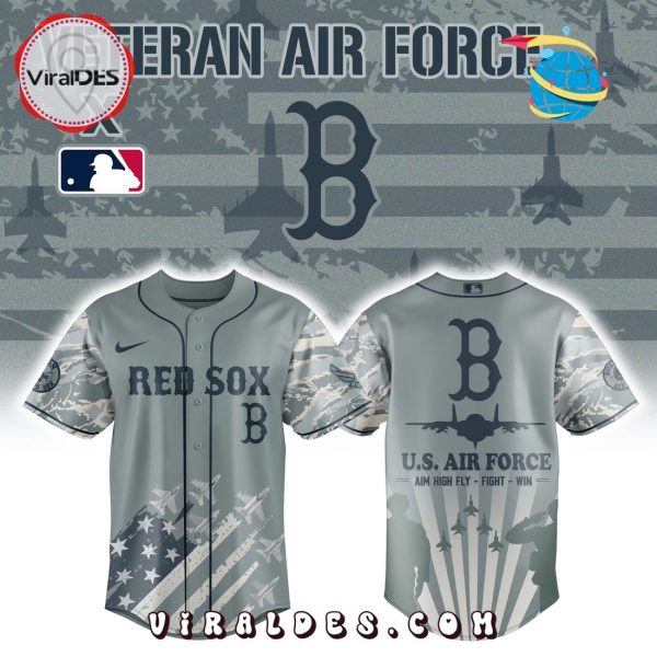 Boston Red Sox x Veteran U.S Air Force Limited Baseball Jersey