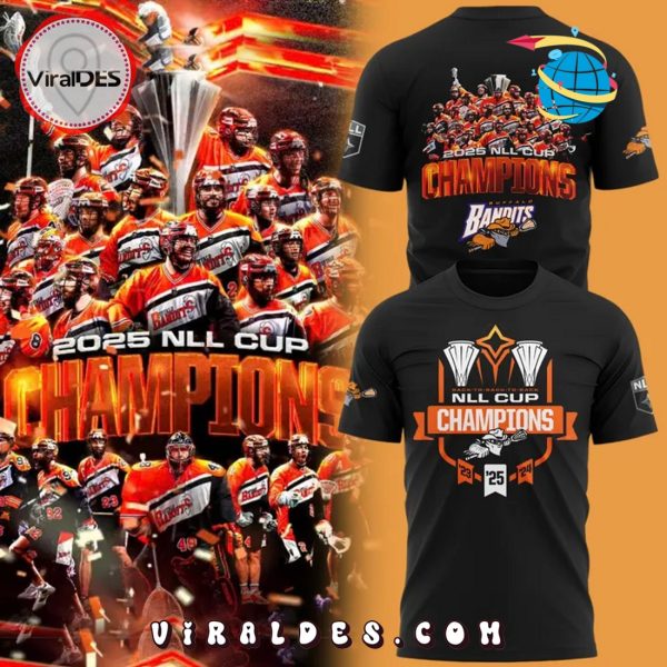 Buffalo Bandits 2025 NLL Cup Champions Hoodie