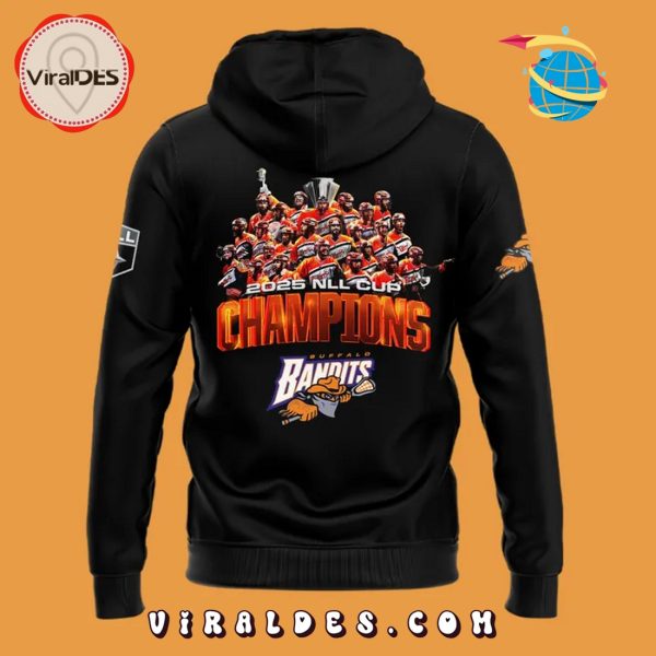 Buffalo Bandits 2025 NLL Cup Champions Hoodie