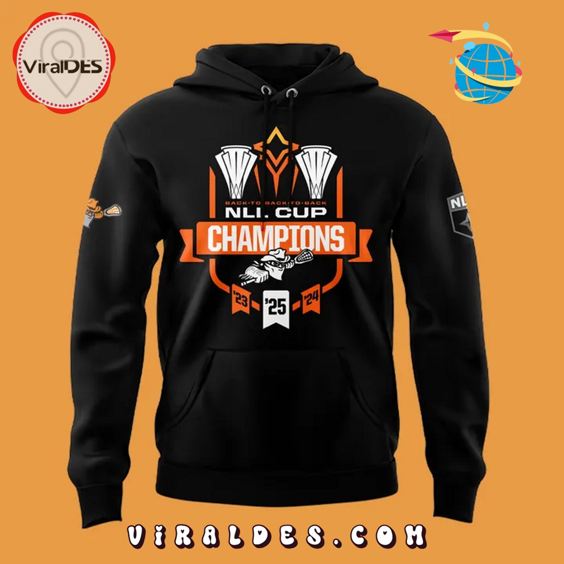 Buffalo Bandits 2025 NLL Cup Champions Hoodie, Long Pants Buffalo Bandits 2025 NLL Cup Champions Hoodie, Long Pants