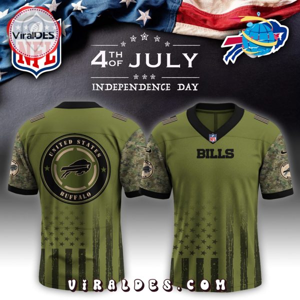 Buffalo Bills x Independence Day 2025 Baseball Jersey