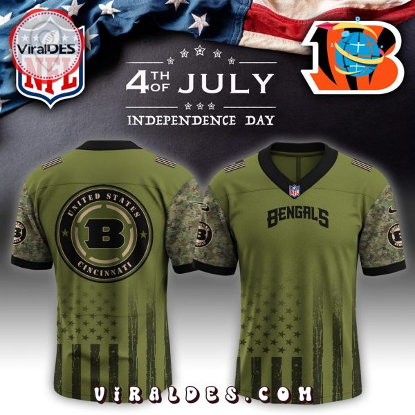 Cincinnati Bengals x Independence Day 2025 Baseball Jersey