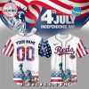Chicago White Sox Custom Independence Day Baseball Jersey Chicago White Sox Custom Independence Day Baseball Jersey