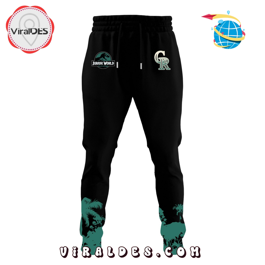 Colorado Rockies x Jurassic World Hoodie, Long Pants Colorado Rockies x Jurassic World Hoodie, Long Pants
