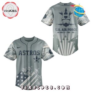 Veteran U.S Air Force x Houston Astros 2025 Baseball Jersey