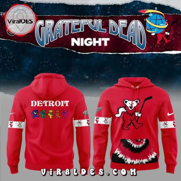 Detroit Red Wings Limited Grateful Dead Night Hoodie, Long Pants