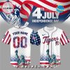 Houston Astros Custom Independence Day Baseball Jersey