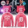 Detroit Tigers Everybody vs Cancers Pink Hoodie