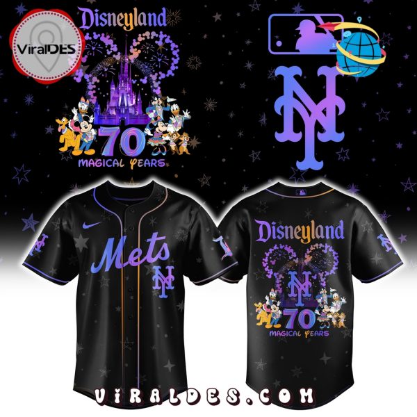 Disneyland 70th x New York Mets MLB Baseball Jersey
