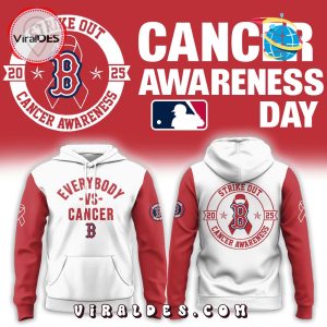 Boston Red Sox Everybody vs Cancer Hoodie, Long Pants