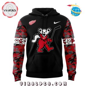 Detroit Red Wings Grateful Dead Night Hoodie, Long Pants