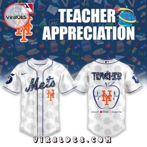2025 New York Mets Teacher Appreciation Baseball Jersey