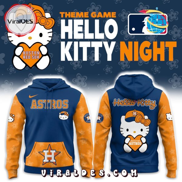 Hello Kitty Night x Houston Astros Hoodie, Long Pants