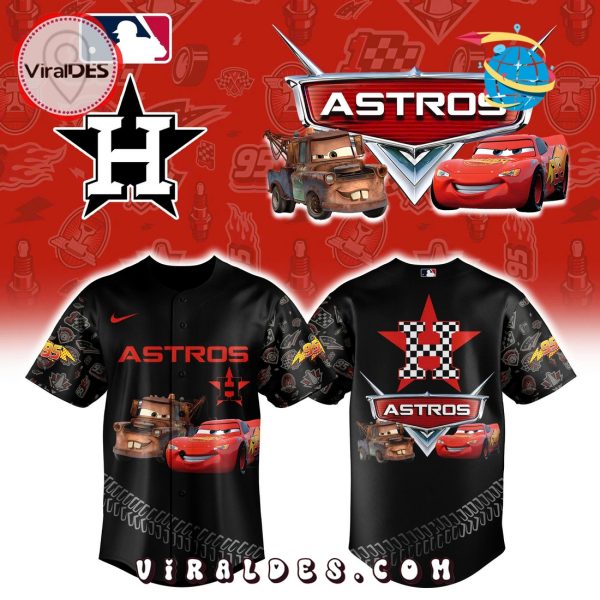 Houston Astro x Lightning McQueen Baseball Jersey