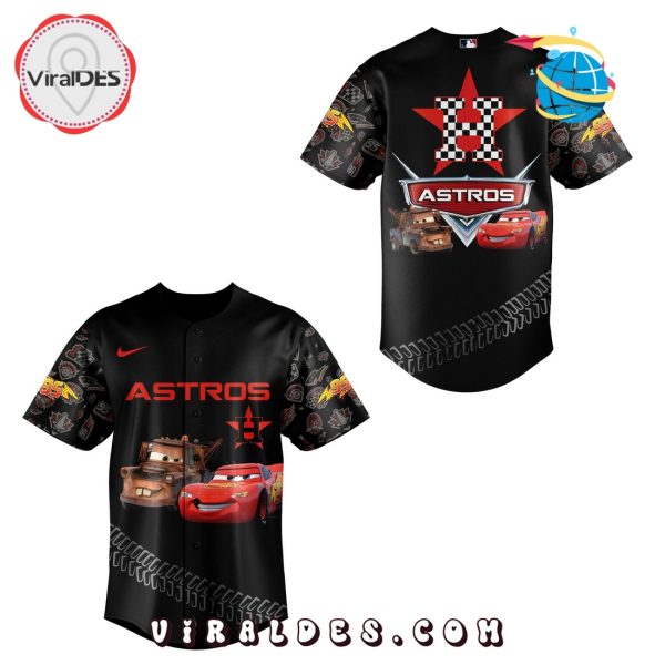 Houston Astro x Lightning McQueen Baseball Jersey