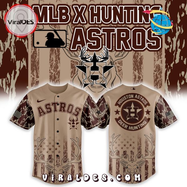 Hunting Version x Houston Astros Baseball Jersey
