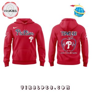 Philadelphia Phillies Teacher Appreciation Red Hoodie, Long Pants