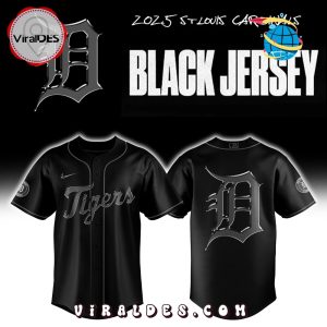 Detroit Tigers Back to Black 2025 Baseball Jersey