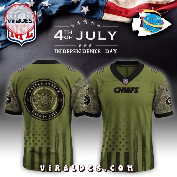 Kansas City Chiefs x Independence Day 2025 Baseball Jersey