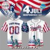 Arizona Cardinals x Independence Day 2025 Baseball Jersey