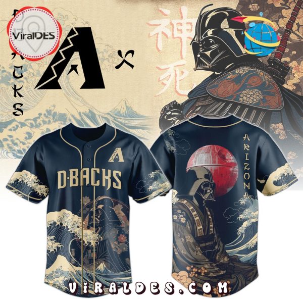 Lord Vader x Diamondbacks 2025 Japan Edition Baseball Jersey