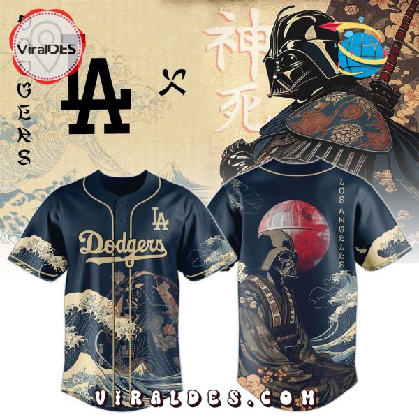 Lord Vader x Dodgers 2025 Japan Edition Baseball Jersey